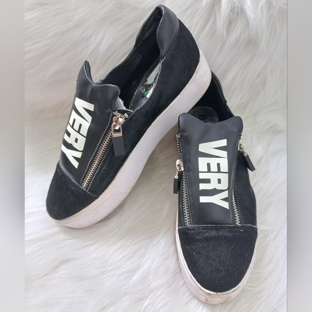 Women's Black Leather Shoes